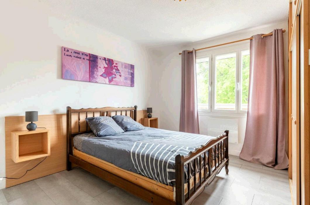 Jolie Appart T4 La Zoune Avec Jardin 8 Personnes Chorges Dış mekan fotoğraf